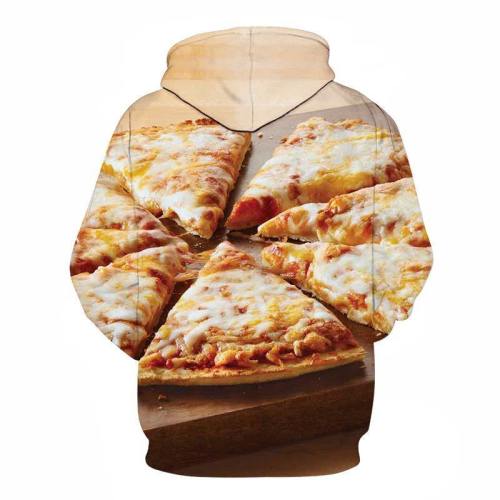 Thin Crust Cheese Pizza 3D - Sweatshirt, Hoodie, Pullover