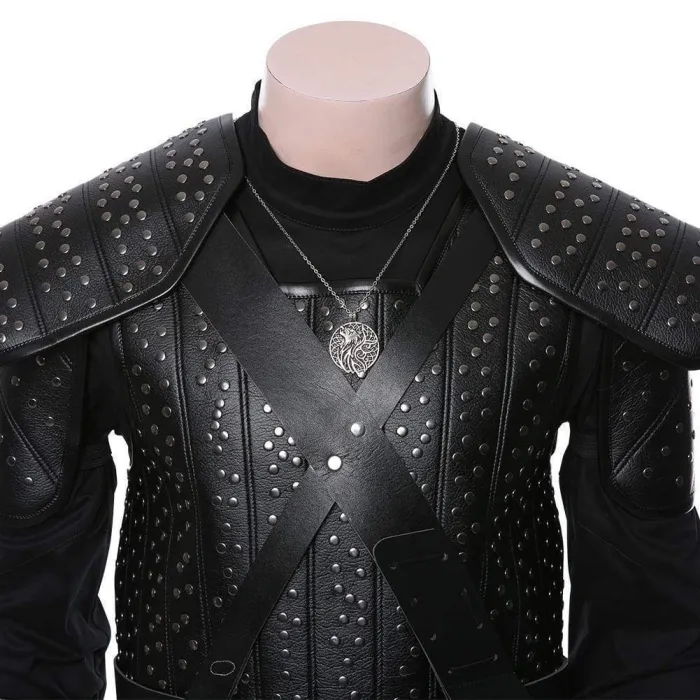 The Witcher Cavill Geralt Of Rivia Uniform Cosplay Costume