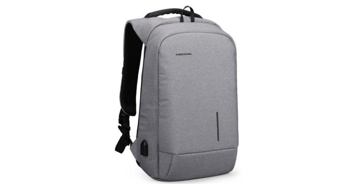 Men'S Multifunction Usb Computer Backpack