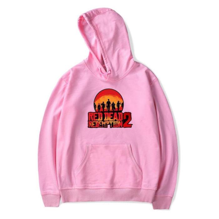 Game Red Dead Redemption 2 Pullover Hoodie Sweater Adults