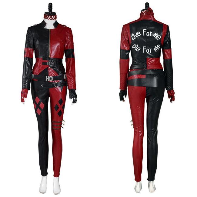 The Suicide Squad () Harleen Quinzel Vest Pants Outfits Halloween Carnival Suit Cosplay Costume