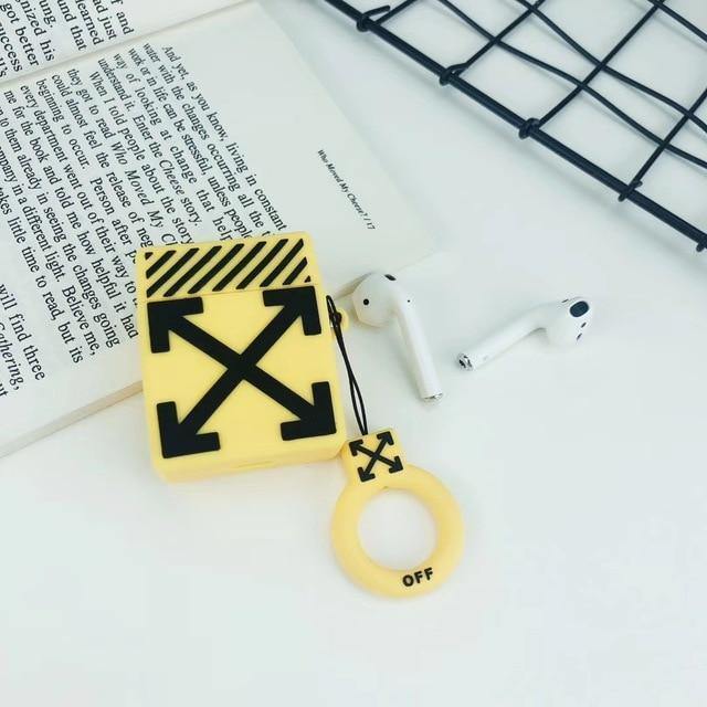 Ow Square Apple Airpods Protective Case Cover