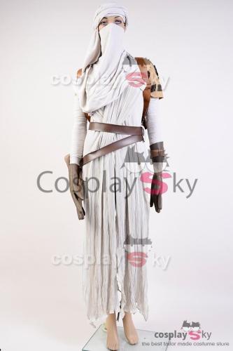 Star Wars Vii: The Force Awakens Rey Cosplay Costume