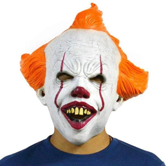 Halloween It: Chapter 2 Pennywise Latex Mask Cosplay Props
