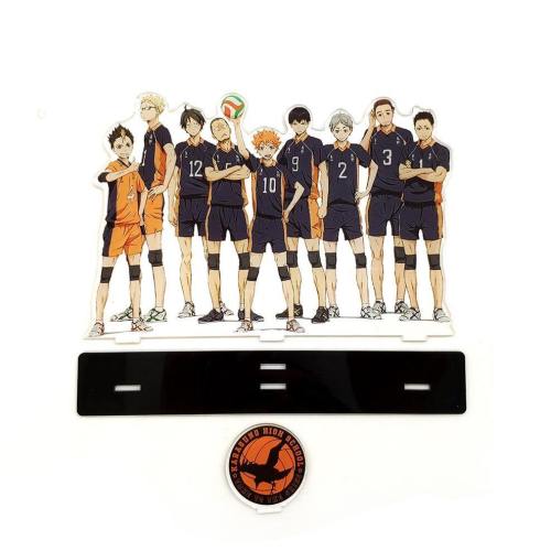 Anime Haikyuu!! Hinata Kageyama Tsukishima Sugawara Figure Model Toys