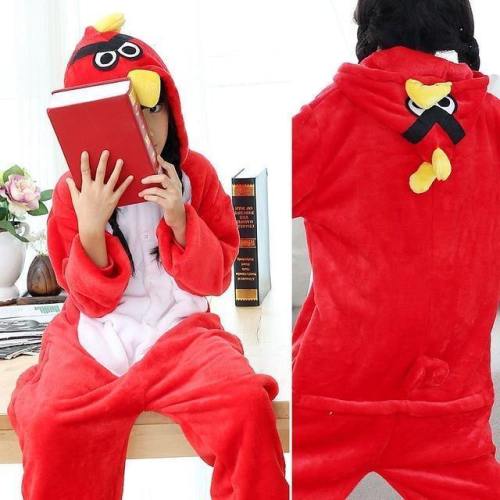 Pajamas For Girls Boys Animal Children'S Pajamas Angry Bird