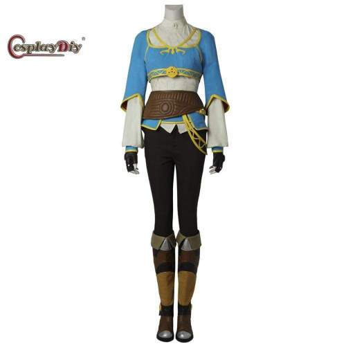 The Legend of Zelda: Breath of the Wild Leading Lady Cosplay Costume For Halloween Custom Made