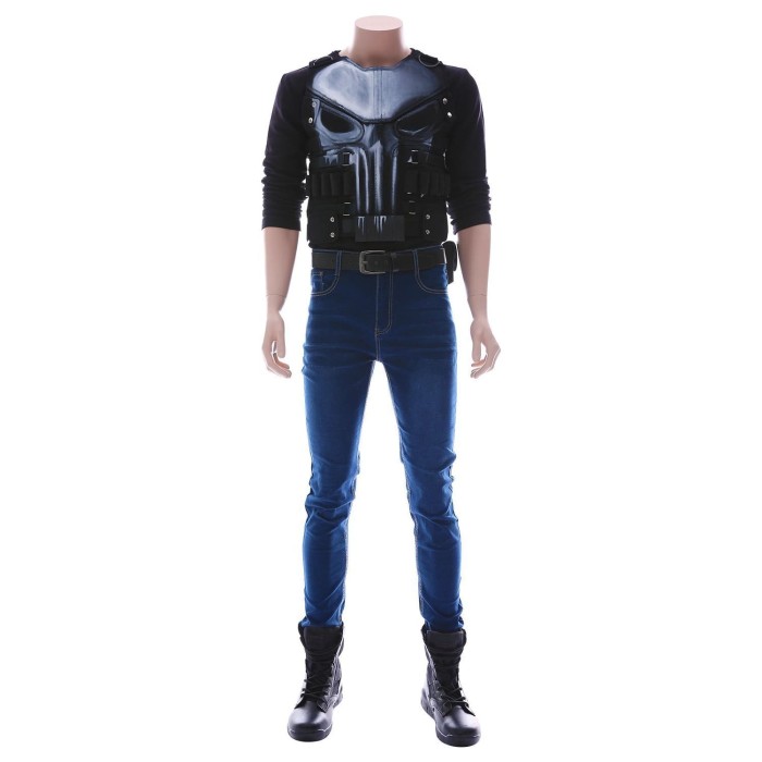 Marvel‘S The Punisher Season 2 Frank Castle Outfit Cosplay Costume