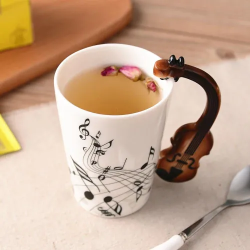Creative Musical Instrument Ceramic Mug