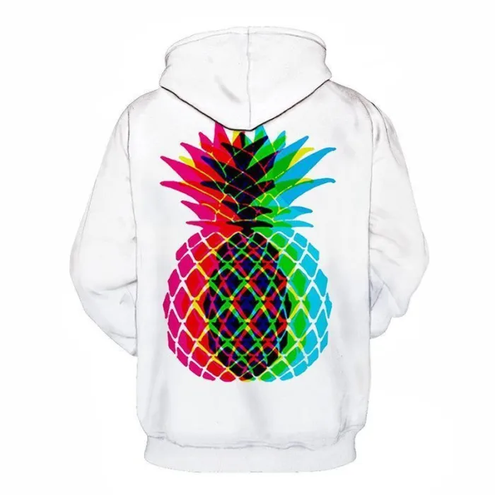 Fancy Pineapple 3D Sweatshirt Hoodie Pullover