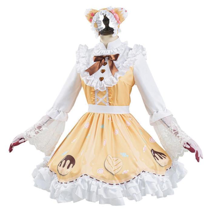 Game Identity V Machinist Tracy Reznik New Skin Candy Girl Lolita Dress Outfits Halloween Carnival Suit Cosplay Costume