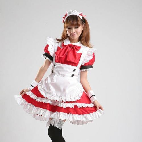 Maid Waitress Costumes - Ms021