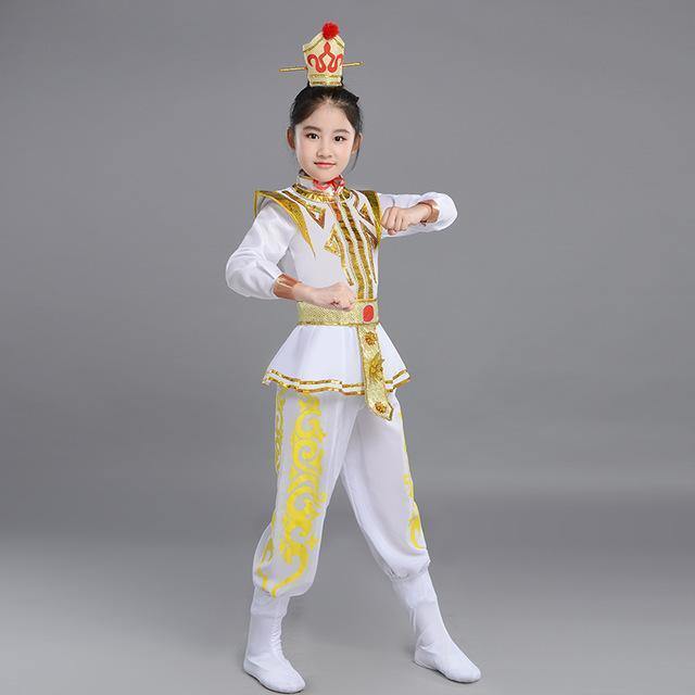 Chinese Girls Hua Mulan Cosplay Stage Ancient Soldier Drama Dress
