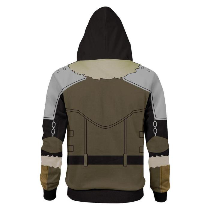 Unisex Naofumi Iwatani Hoodies Rising Of Shield Hero Pullover 3D Print Jacket Sweatshirt