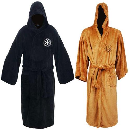 Star Wars Jedi Sith Men Hooded Bathrobe Pajamas Gown Coat Costumes