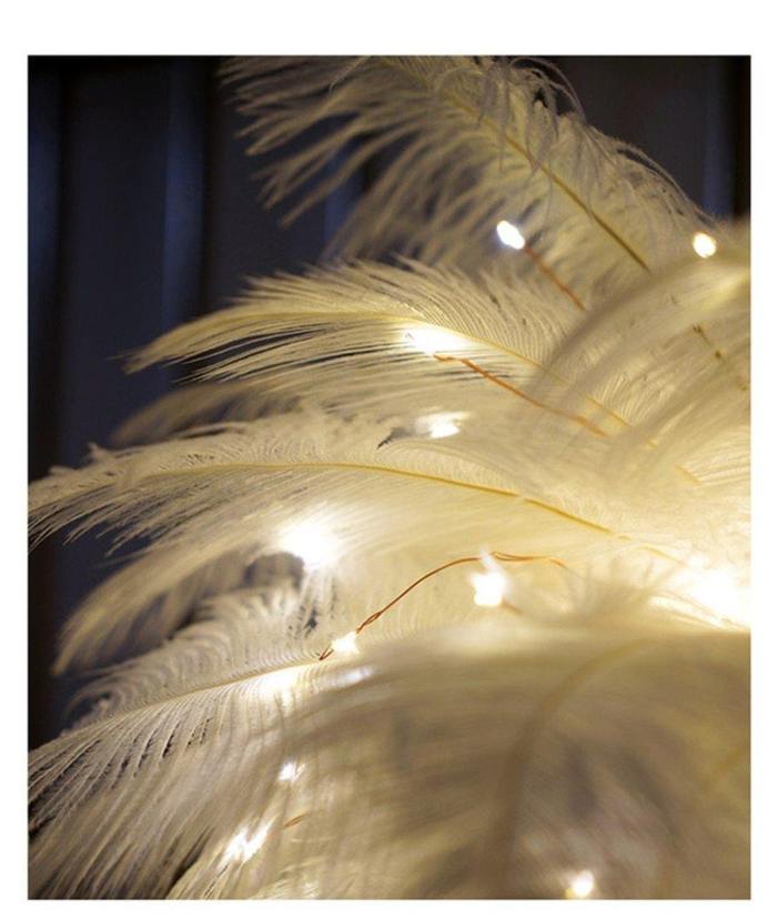 The Feather Table Lamp