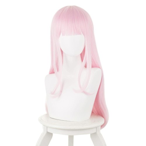 Anime Kaguya-Sama: Love Is War Fujiwara Chika Cosplay Wig Pink