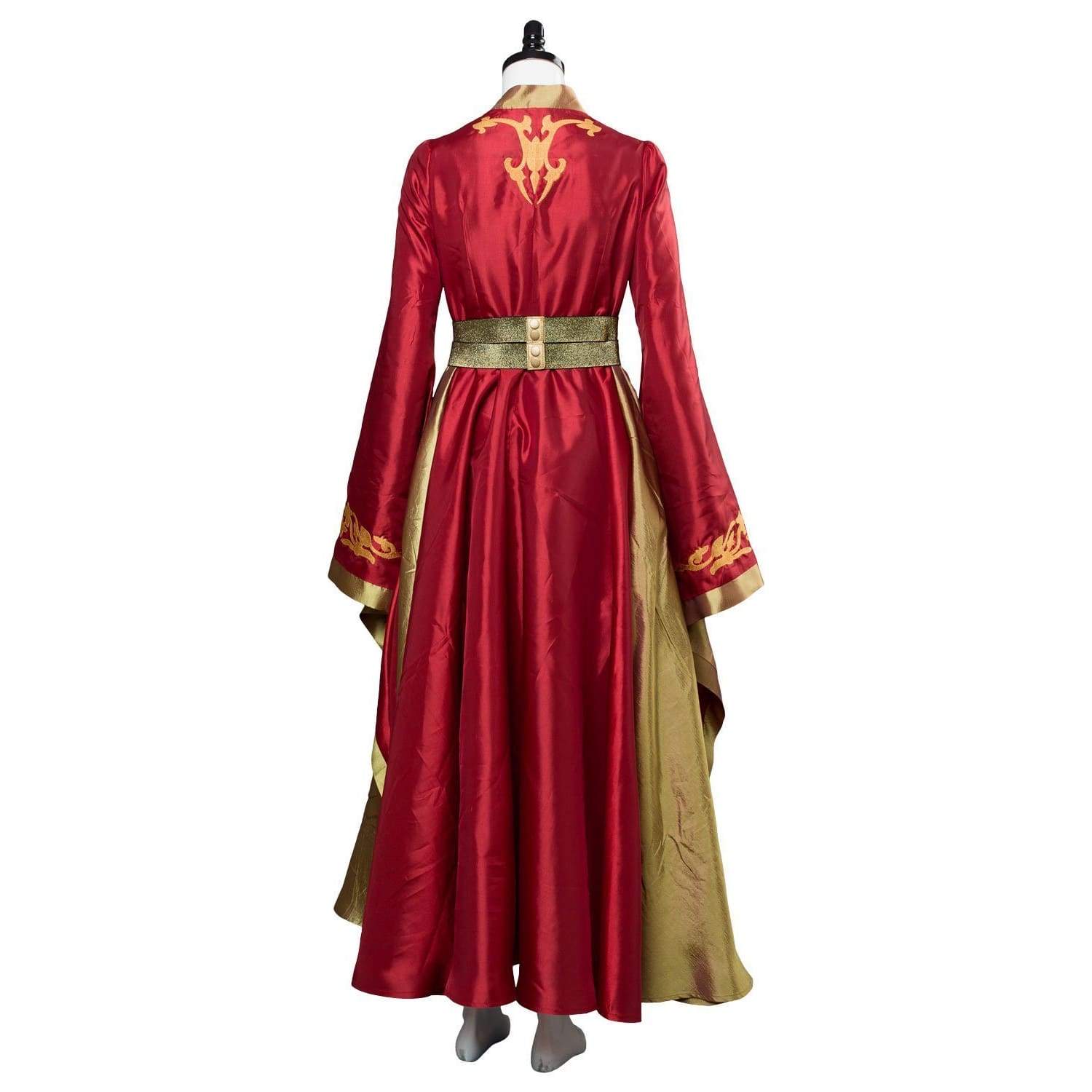Game Of Thrones Cersei Lannister Red Luxury Dress Cosplay Costume