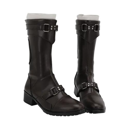 Final Fantasy Vii Remake Leslie Kyle Boots Halloween Costumes Accessory Cosplay Shoes