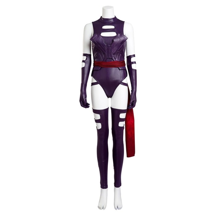 X-Men: Apocalypse Psylocke Elizabeth Braddock Outfit Cosplay Costume