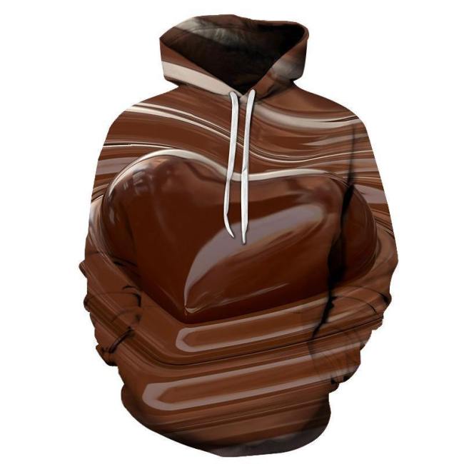 Chocolate Love 3D - Sweatshirt, Hoodie, Pullover
