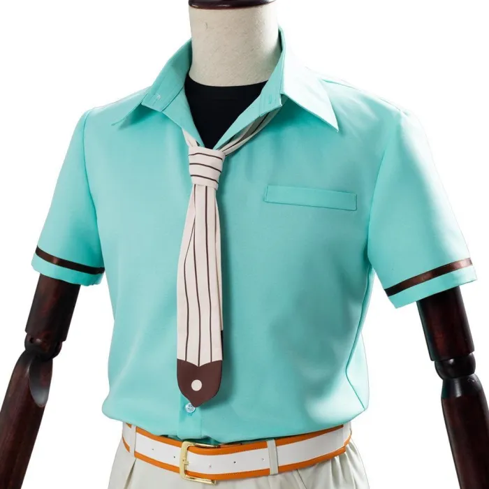 Minamoto Kou Jibaku Shounen Hanako-Kun Outfit Cosplay Costume