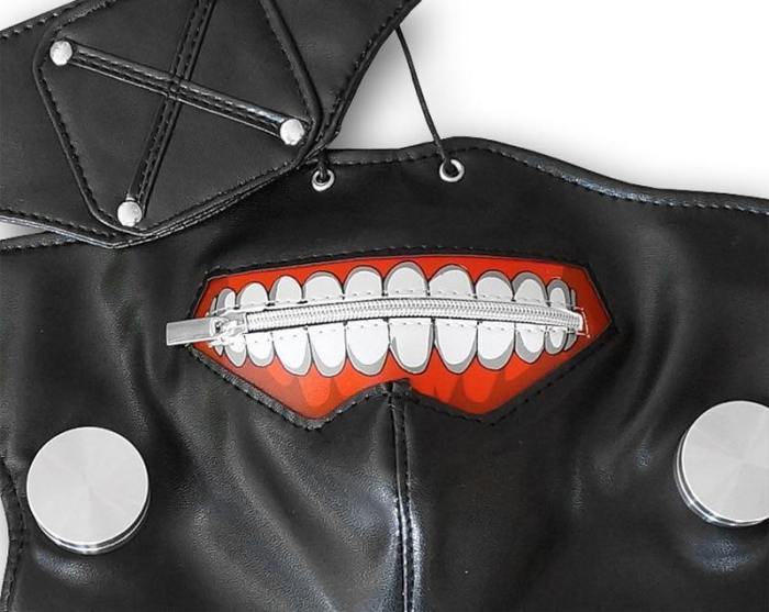 Tokyo Ghoul Ken Kaneki Latex Mask With Adjustable Zipper Cosplay Gifts