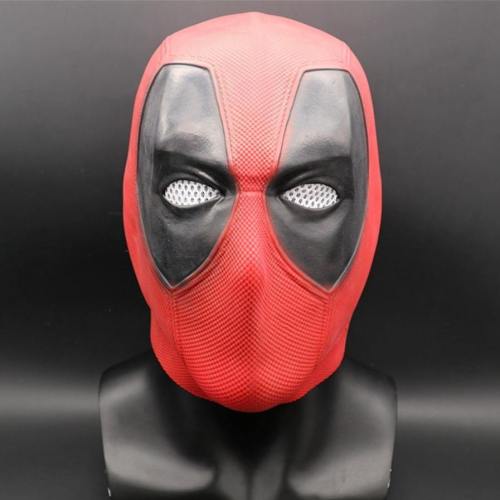 Marvel Superhero Deadpool 2 Latex Mask Halloween Cosplay Props Gift