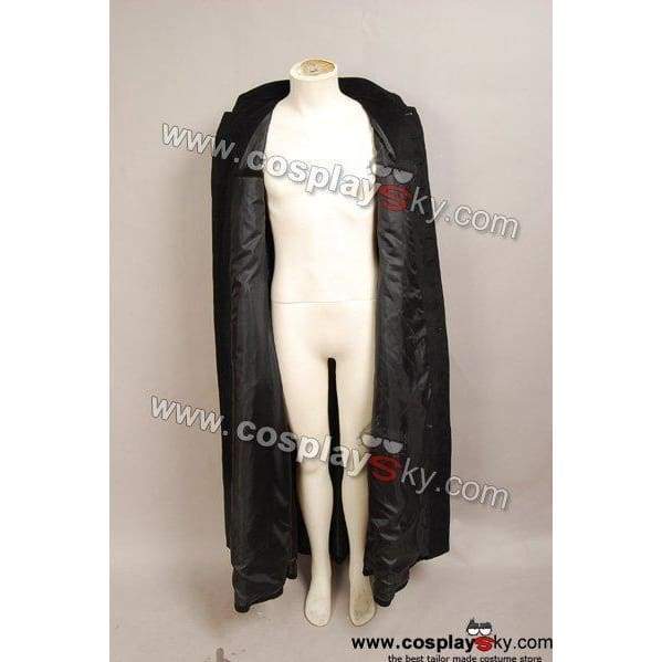 Matrix Neo Trench Coat Costume Black Wool