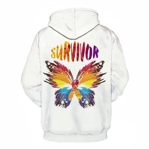 3D Rise Survivor - Hoodie, Sweatshirt, Pullover