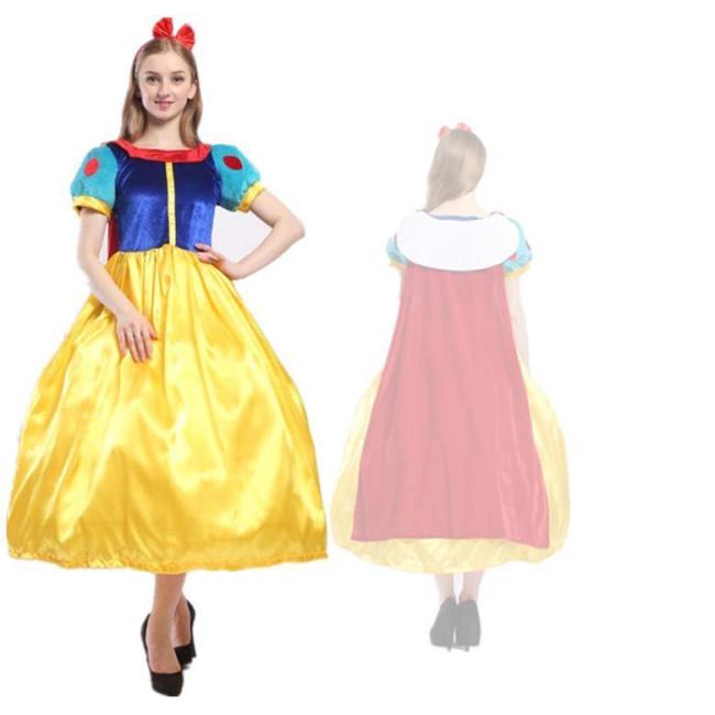 Frozen Queen Elsa Dress Costumes Snow White Dresses Princess Dress For Girls And Women