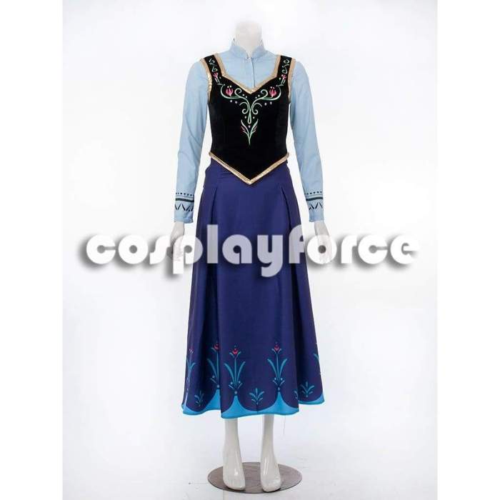 Once Upon A Time Anna Cosplay Whole Costume
