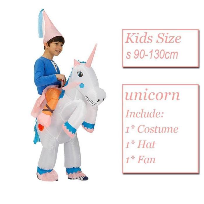 Inflatable Unicorn Cosplay T-Rex Clothing Halloween Costumes Jumpsuits