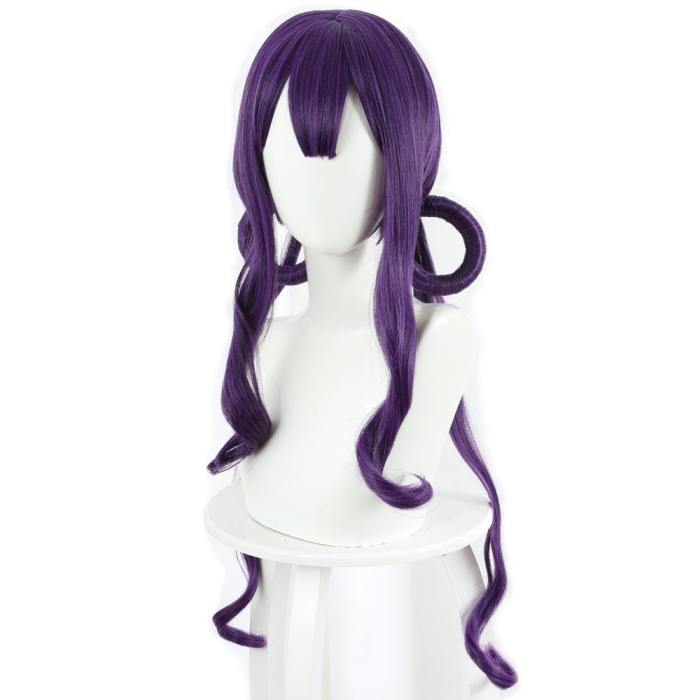 Jibaku Shōnen Hanako-Kun Akane Aoi Purple Wig Cosplay Wig