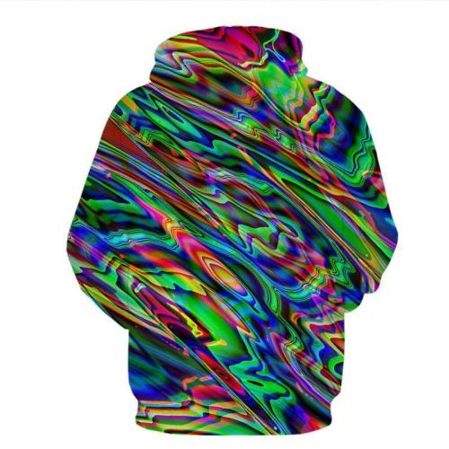 Hypnotic Flowing Colors Sweatshirt/Hoodie
