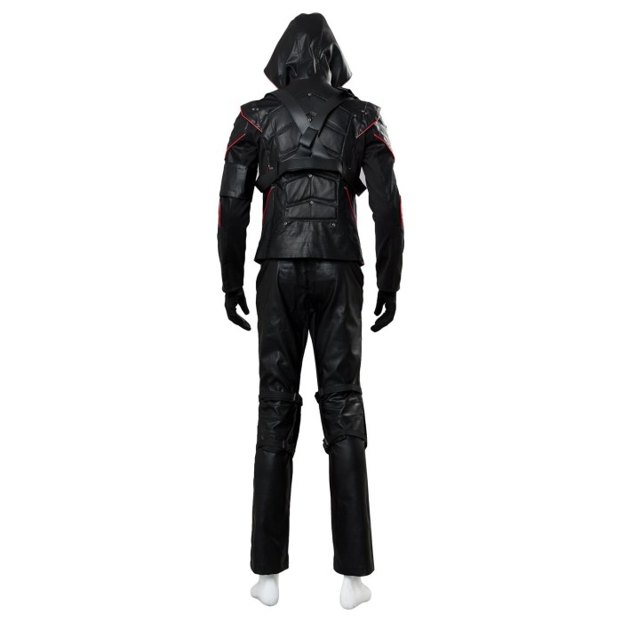 Arrow Dark Arrow Tommy Merlyn Outfit Suit Hood Cosplay Costume