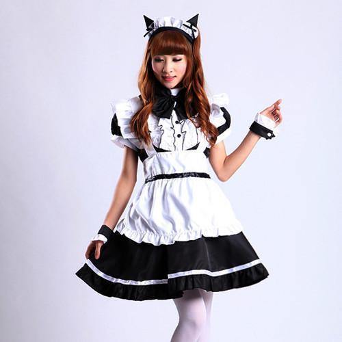 Maid Waitress Costumes - Ms031