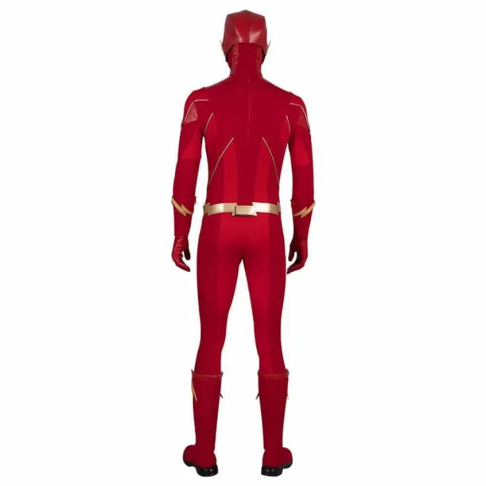 The Flash Season 6  Barry Allen Cosplay Costume Jumpsuit
