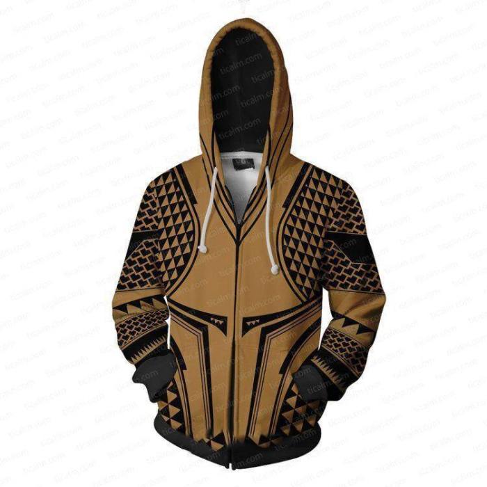 New 3D Print Aquaman Arthur Curry / Orin Sweater Jackets Women Men Halloween Cosplay Costumes Cotton Hoodies Sweatshirts Coat