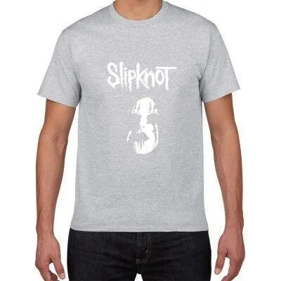 Wave Of American Heavy Metal Slipknot Tshirt Men Metal Band  100% Cotton T Shirt  Hip Hop Tee Streetwear