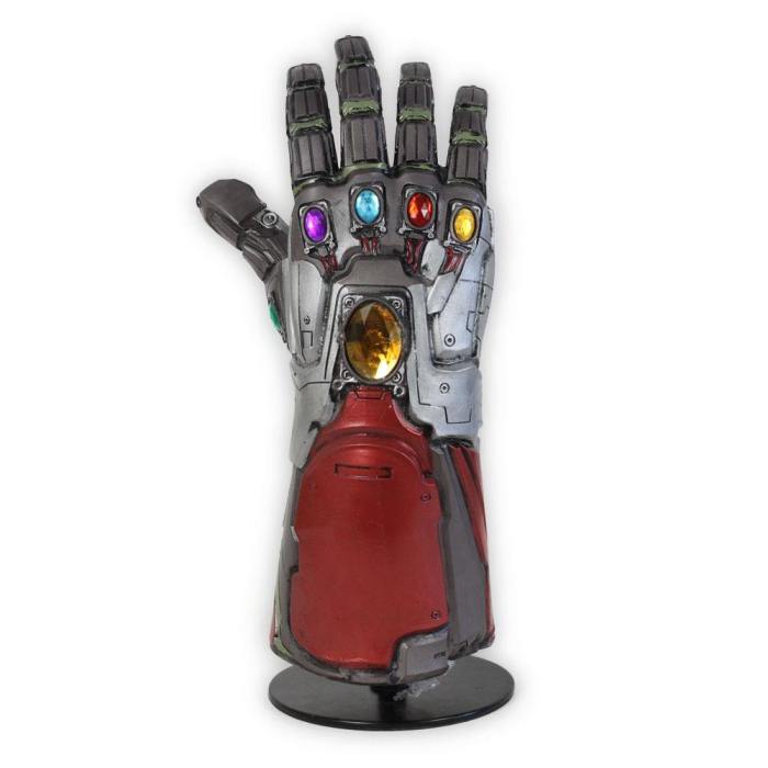 Avengers 4 Endgame Iron Man Infinity Gauntlet Hulk Cosplay Arm Thanos Latex Gloves Arms Mask Marvel Superhero Weapon Party Props