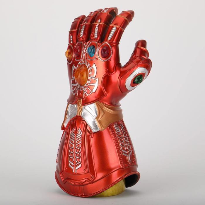 Avengers 4 Endgame Iron Man Infinity Gauntlet Hulk Cosplay Arm Thanos Latex Gloves Arms Halloween Party Props
