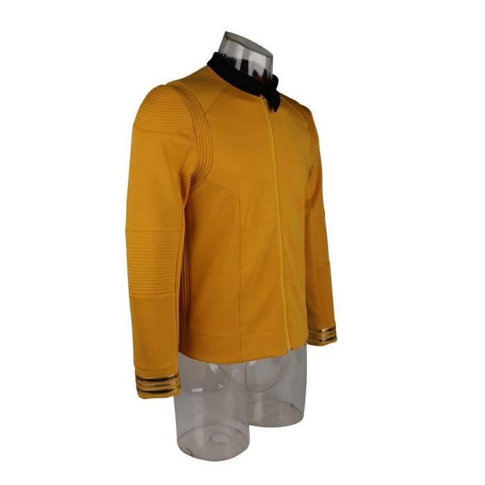 Star Trek Discovery Season 2 Captain Kirk Shirt Uniform Halloween Cosplay Costume