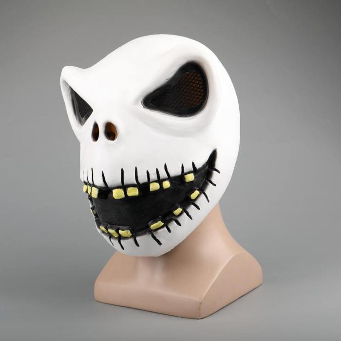 Movie The Nightmare Before Christmas Jack Skellington Cosplay Mask Skull