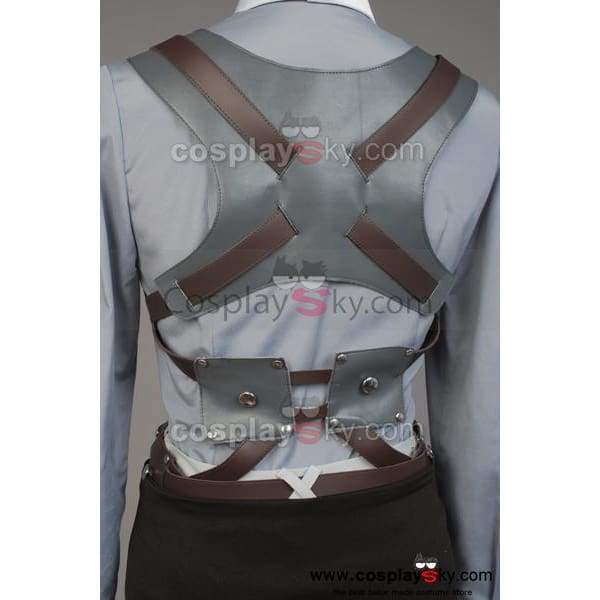Attack On Titan Shingeki No Kyojin Scouting Legion Rivaille With Cape Cosplay Costume