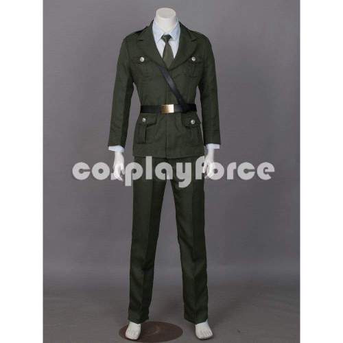 Hetalia Axis Powers(Aph) England(Uk) Military Cosplay Costumes
