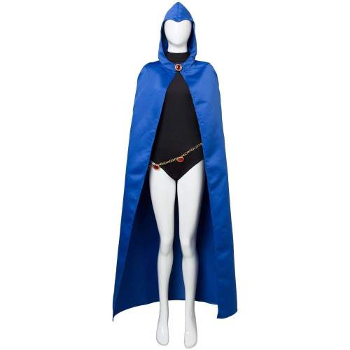Teen Titans Raven Outfit Cape Cosplay Costume
