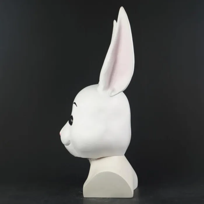 Anime Beastars Legosi The Rabbit Full Head Mask Cosplay Halloween Masquerade Masks Latex Adult Props