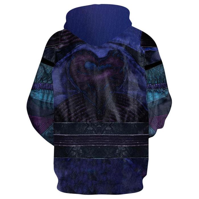 Unisex Mal Hoodies Descendants 3 Pullover 3D Print Jacket Sweatshirt