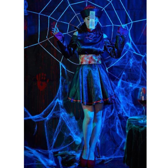Halloween Vampire Costume Zombie Cosplay Dress For Girls And Women